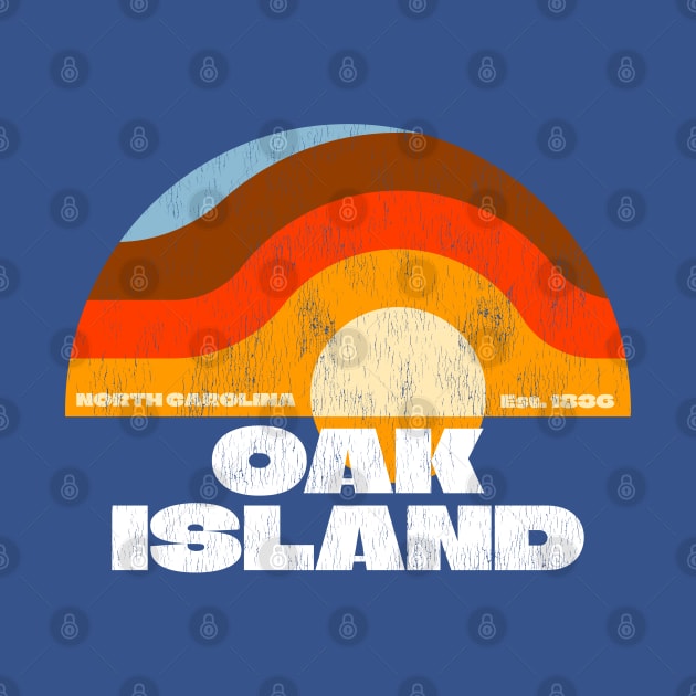 Oak Island, North Carolina Sunrise to Sunset by Contentarama