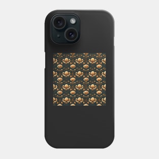 Rococo floral pattern, model 6 Phone Case