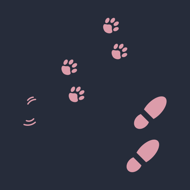 Pawprints & Footsteps by Tillowin