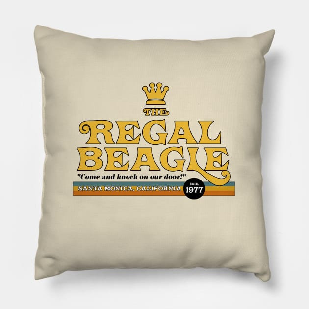 The Regal Beagle Pillow by Screen Break