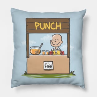 Free punch Pillow