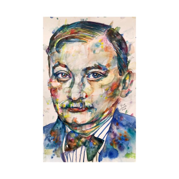 JOSEPH ROTH watercolor portrait by lautir