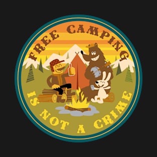 Free Camping T-Shirt