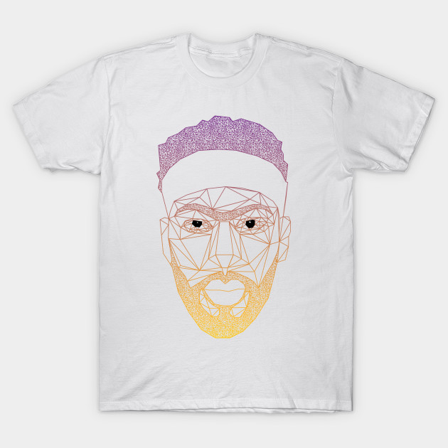 lebron james block t shirt