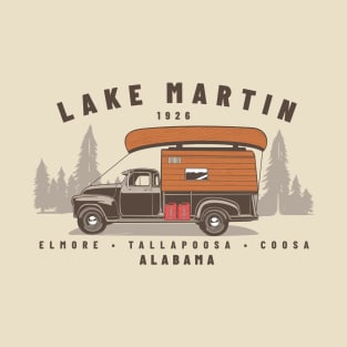 Lake Martin • Vintage Design T-Shirt