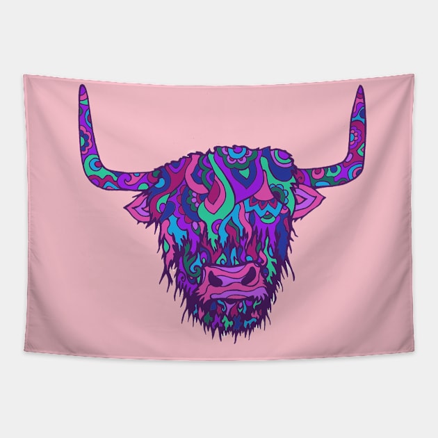 Groovy Coo Tapestry by TimeTravellers