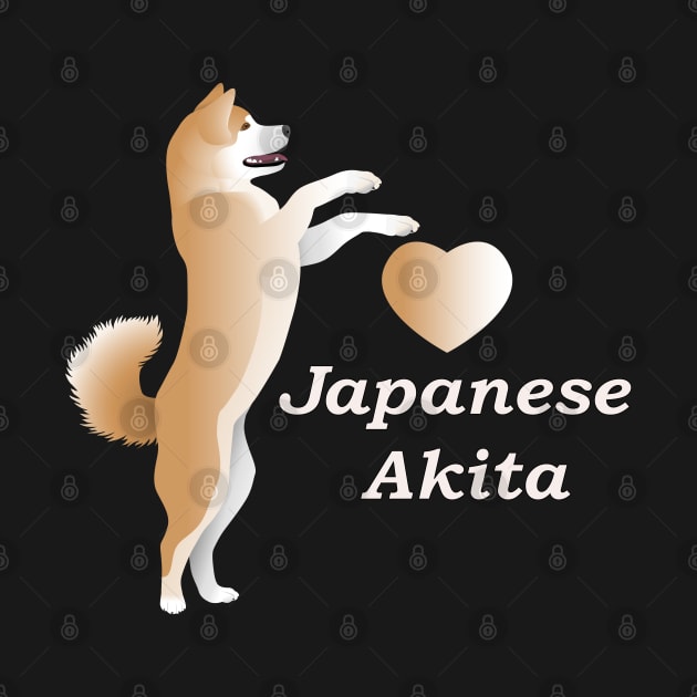 Japanese akita by Viktoria1703