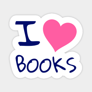 I love books Magnet