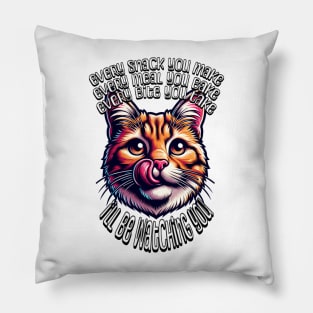 I'll Be Watching You - Cat Pillow