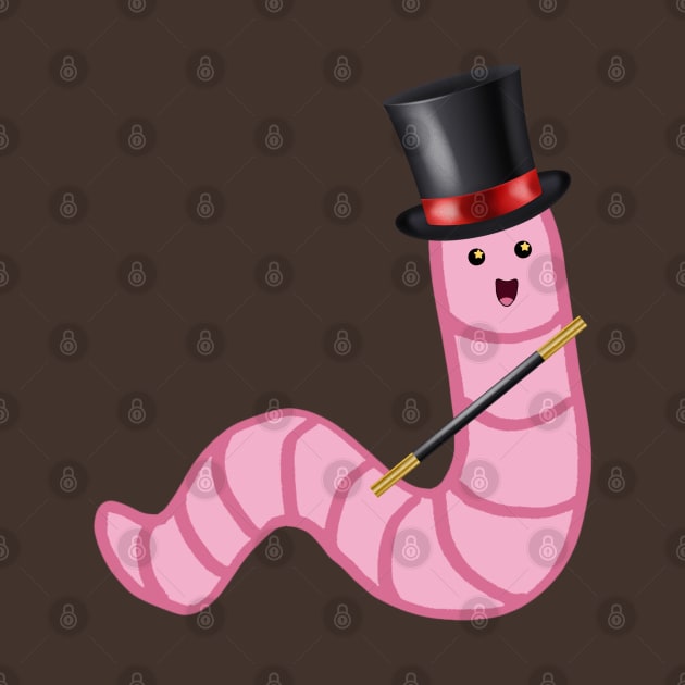 worm (magician) by mystudiocreate