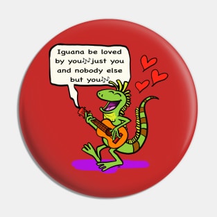 Iguana valentines serenade ❤️ Pin