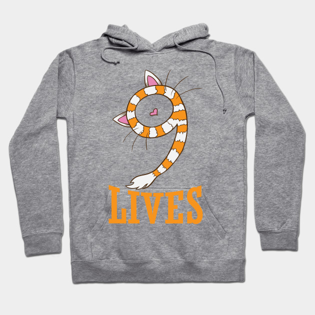 Cat Nine Lives Scarf Cat Ears Cat Hoodie Teepublic