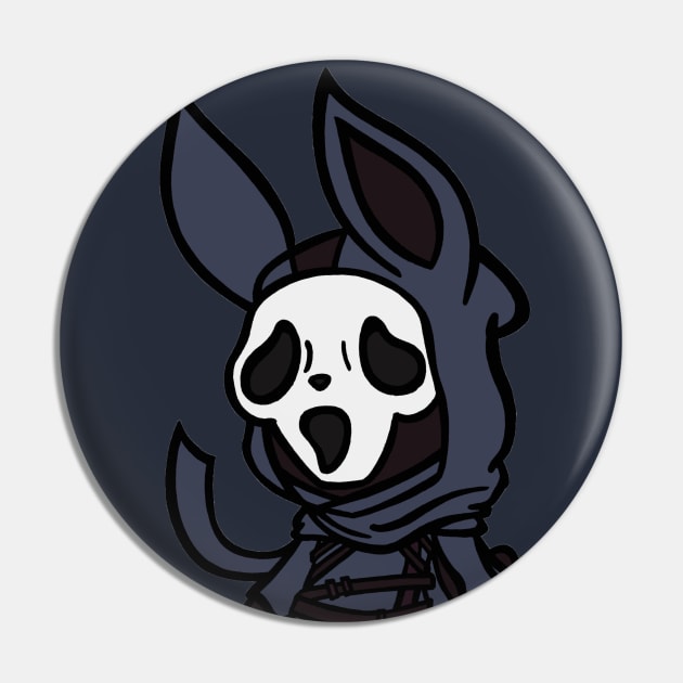 Horror Buns - Ghosty Pin by ScribbleSketchScoo