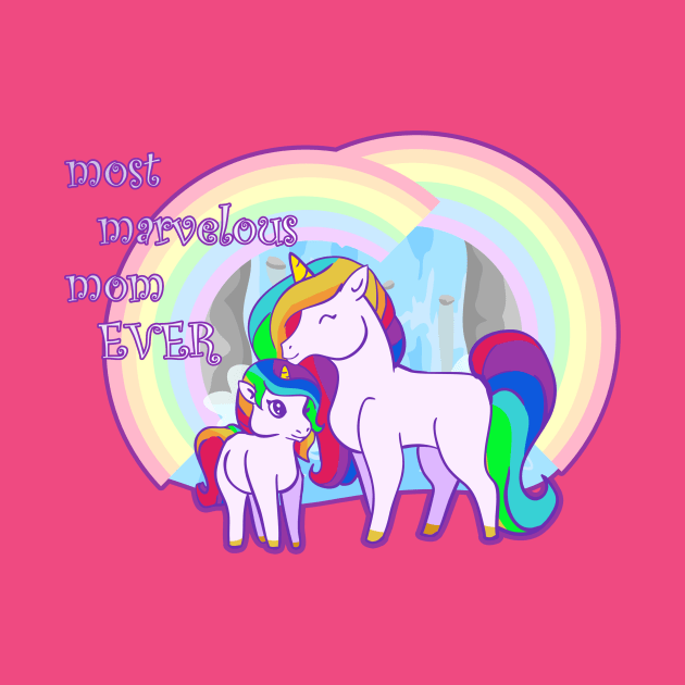 Best mom Unicorn by Ashkerdoodles