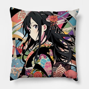 mio kimono Pillow