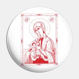 Galaktotrophousa | Milk-Giver Icon - Full Figure Pin