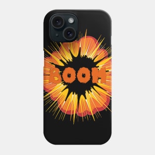 boom t-shirt Phone Case