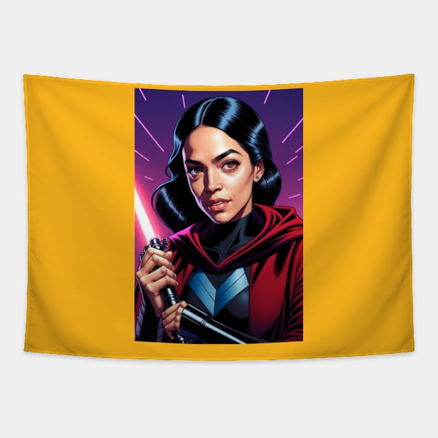 THE SQUAD- ALEXANDRIA OCASIO-CORTEZ 6 Tapestry by truthtopower