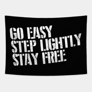 THE CLASH GO EASY STEP LIGHTLY STAY FREE Tapestry