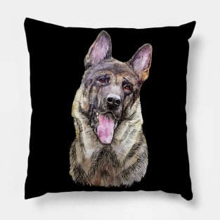 german shepherd Pillow