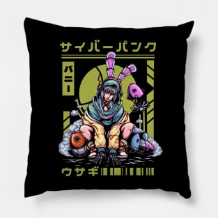 Bunny Girl Pillow