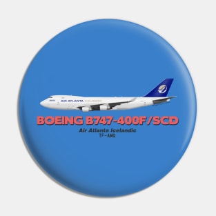 Boeing B747-400F/SCD - Air Atlanta Icelandic Pin