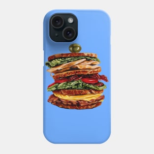 Turkey Club on Rye Phone Case