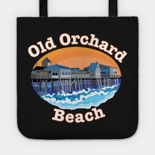 Old Orchard beach Pier Tote