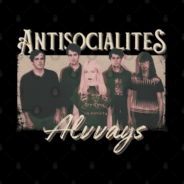 Alvvays Vintage 2011 // Antisocialites Original Fan Design Artwork by A Design for Life