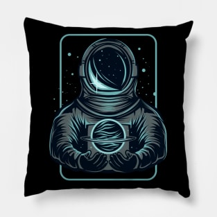 Astronaut in space Pillow