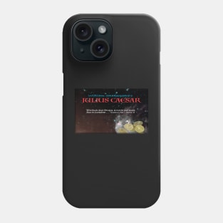 Julius Caesar Image and Quote Phone Case