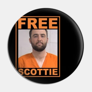 Free Scottie Mugshot Pin