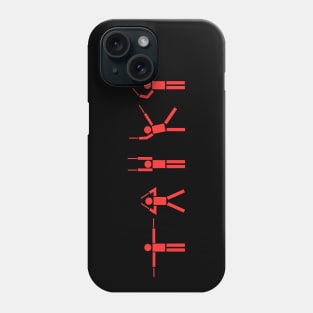 Taiko People red Phone Case