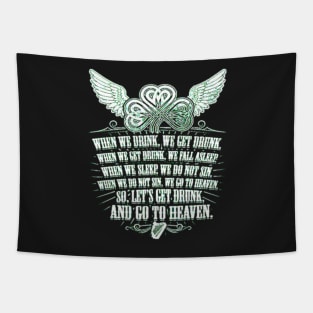 Irish Quote Tapestry