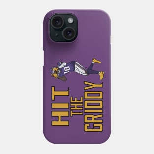 Justin Jefferson Hit The Griddy (Style 2) Phone Case