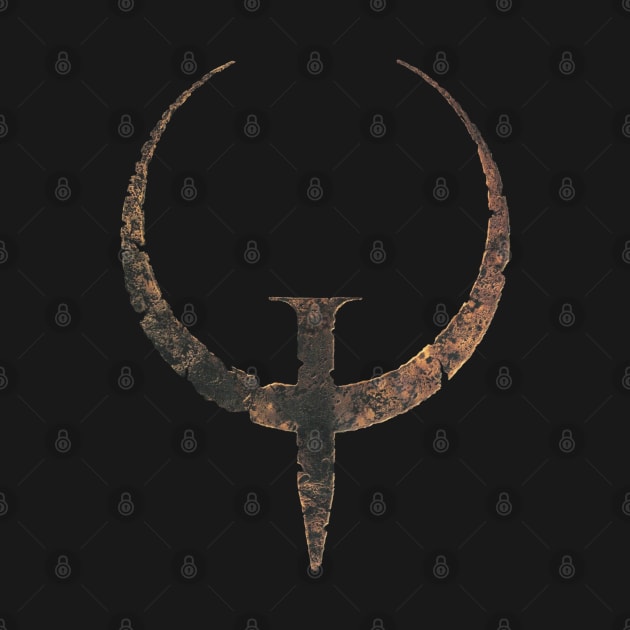 Quake Logo (from original box art) by cunningmunki