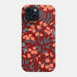 Botanical Floral Seamless pattern 6 Phone Case