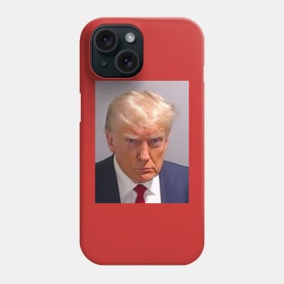 Official Donald Trump Mugshot 2023 Phone Case
