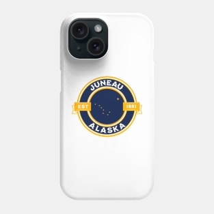 Juneau Alaska State Flag Design Phone Case