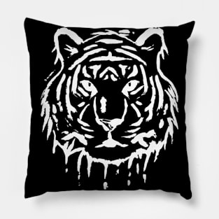 Tiger - Tijger - wit Pillow