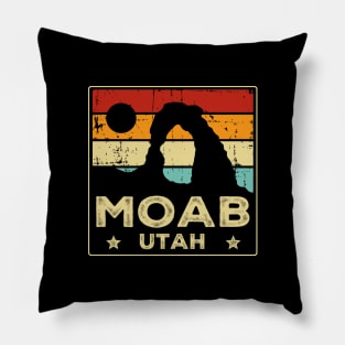 Moab Utah Vintage Pillow