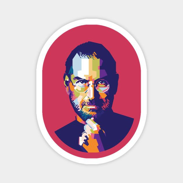 Steve Jobs Magnet by gilangbogy