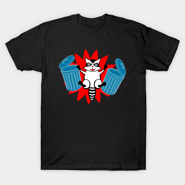 Trash Can BANDIT! - Chibi - T-Shirt