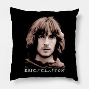 eric clapton art Pillow