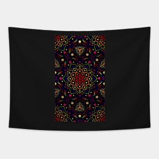 Rainbow Lotus Tapestry