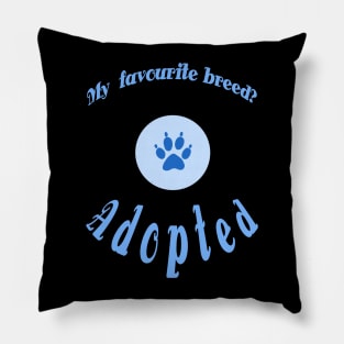 Animal Adoption Pillow