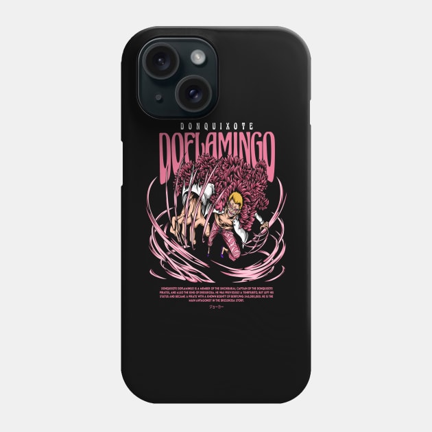 Doflamingo Phone Case by Naturestory