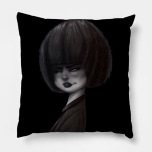 cute woman Pillow