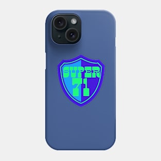 Super 71 - Shield - Blue Phone Case