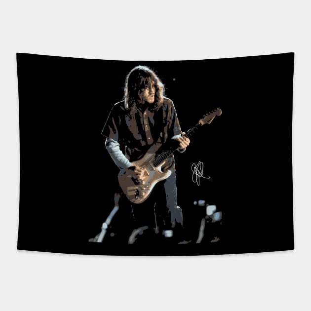 Guitar Legend Tapestry by Playful Creatives